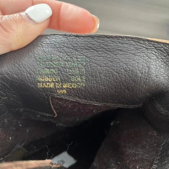 Steve Madden Women's  Woodstock western  Fringe Ankle Boots brown Leather Size 7 - Picture 6 of 8